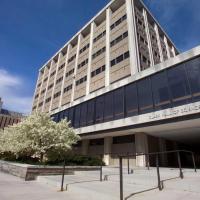 Clark Hall in Spring