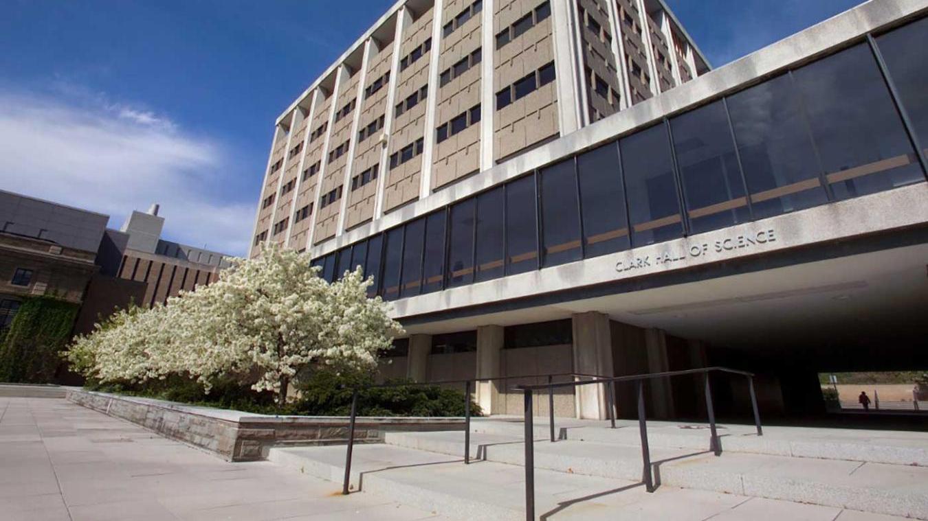 Clark Hall in Spring